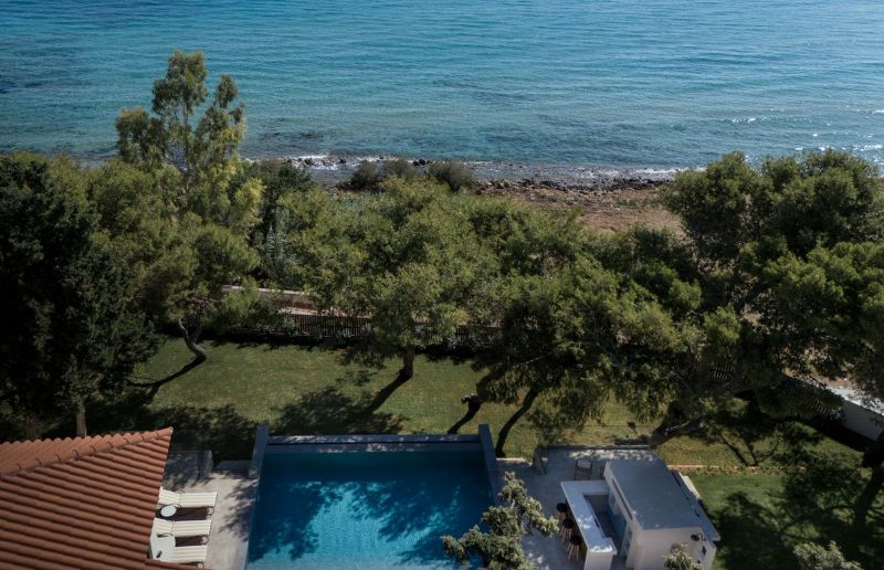 interior villa living room zante greece