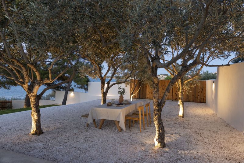 interior spaces of bozonos luxury villa